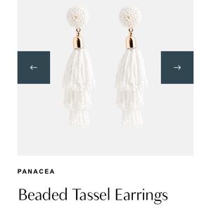 Panacea Tassel Earrings - seen in Rachel Zoe BoS